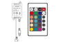 24 βασικό χρώμα IR που αλλάζει τον οδηγημένο ελεγκτή RGB με την μπαταρία 3 λι CE καναλιών/RoHS προμηθευτής